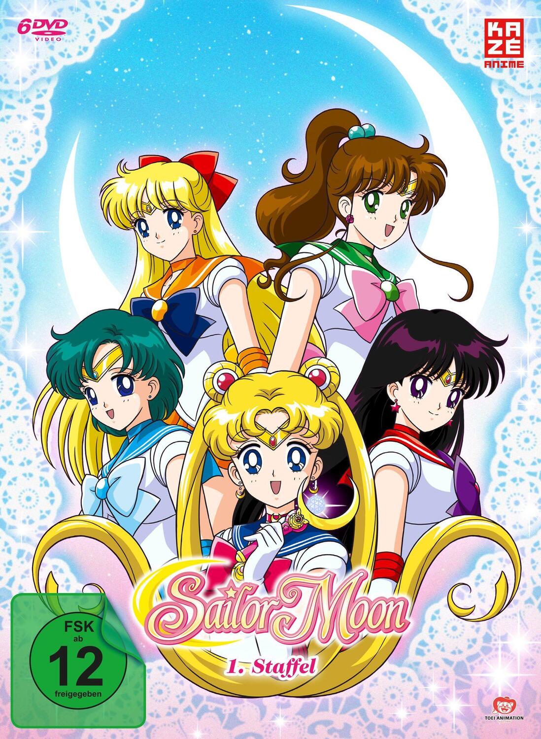 Cover: 7630017501141 | Sailor Moon - Staffel 1 - DVD Box (Episoden 1-46) (6 DVDs) | Deutsch