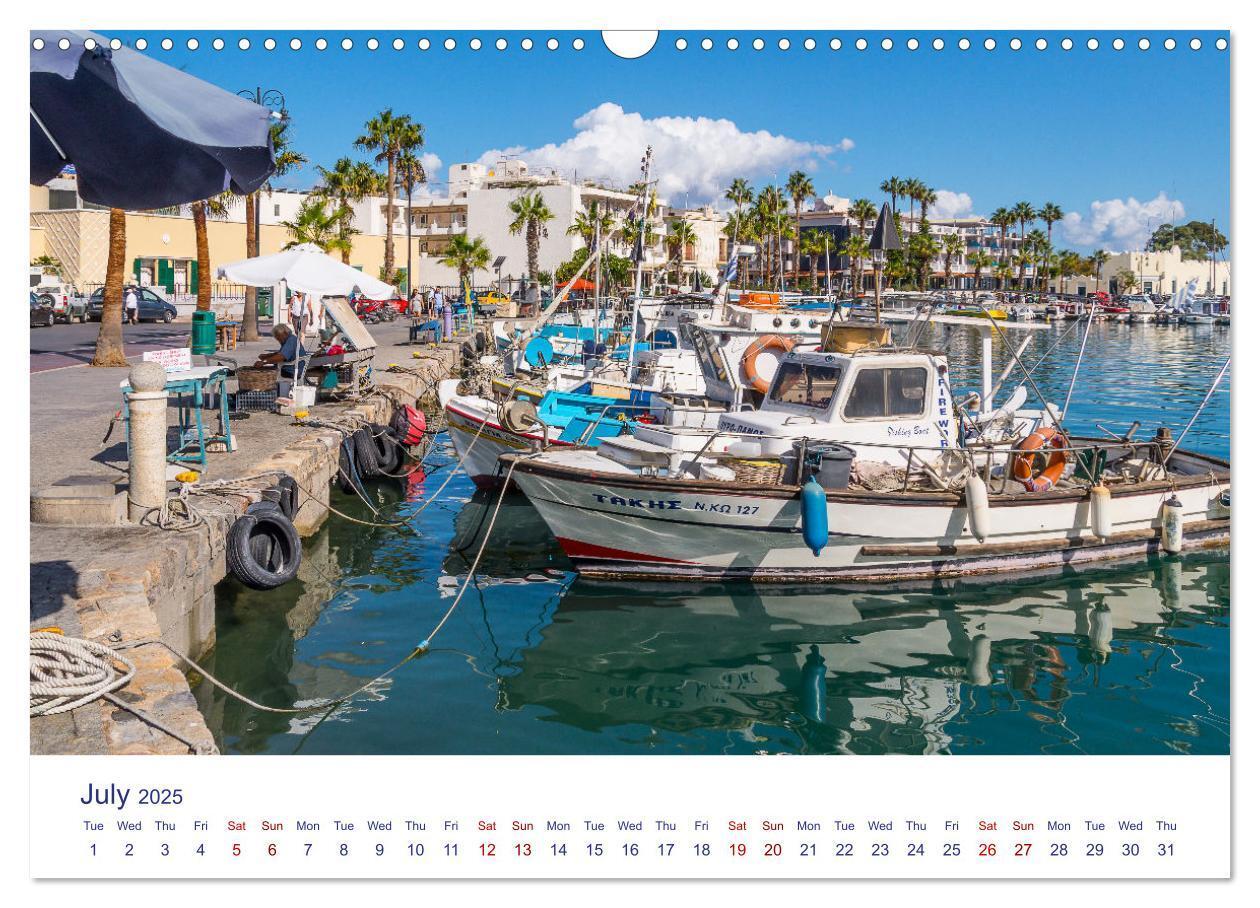 Bild: 9781325834341 | Kos Island - The Island of Hippocrates (Wall Calendar 2025 DIN A3...