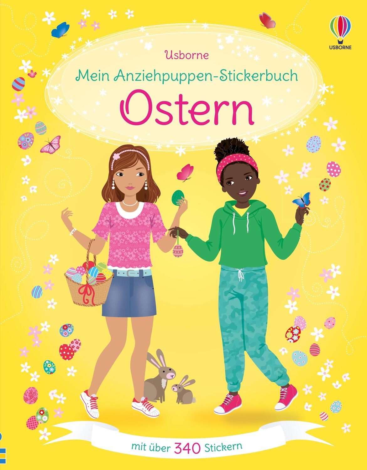 Cover: 9781789418958 | Mein Anziehpuppen-Stickerbuch: Ostern | Fiona Watt | Taschenbuch