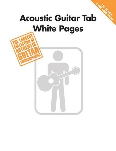 Cover: 9780634057120 | Acoustic Guitar Tab White Pages | Guitar Recorded Versions | Buch
