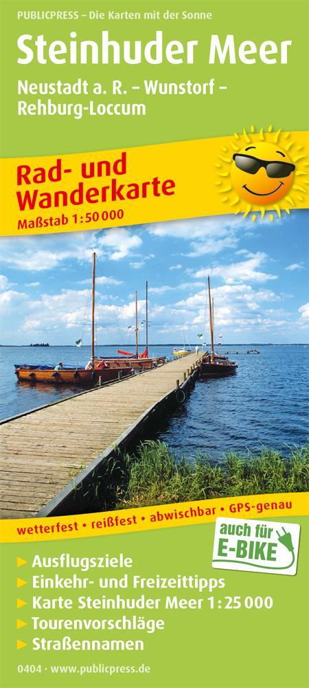 Cover: 9783747304044 | Steinhuder Meer | (Land-)Karte | Rad- und Wanderkarte | Deutsch | 2019