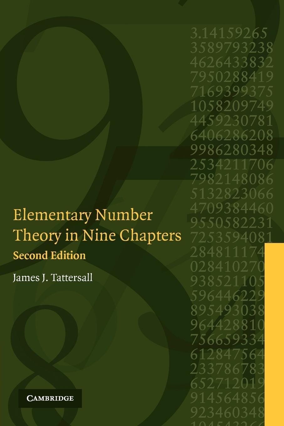 Cover: 9780521615242 | Elementary Number Theory in Nine Chapters | James J. Tattersall | Buch
