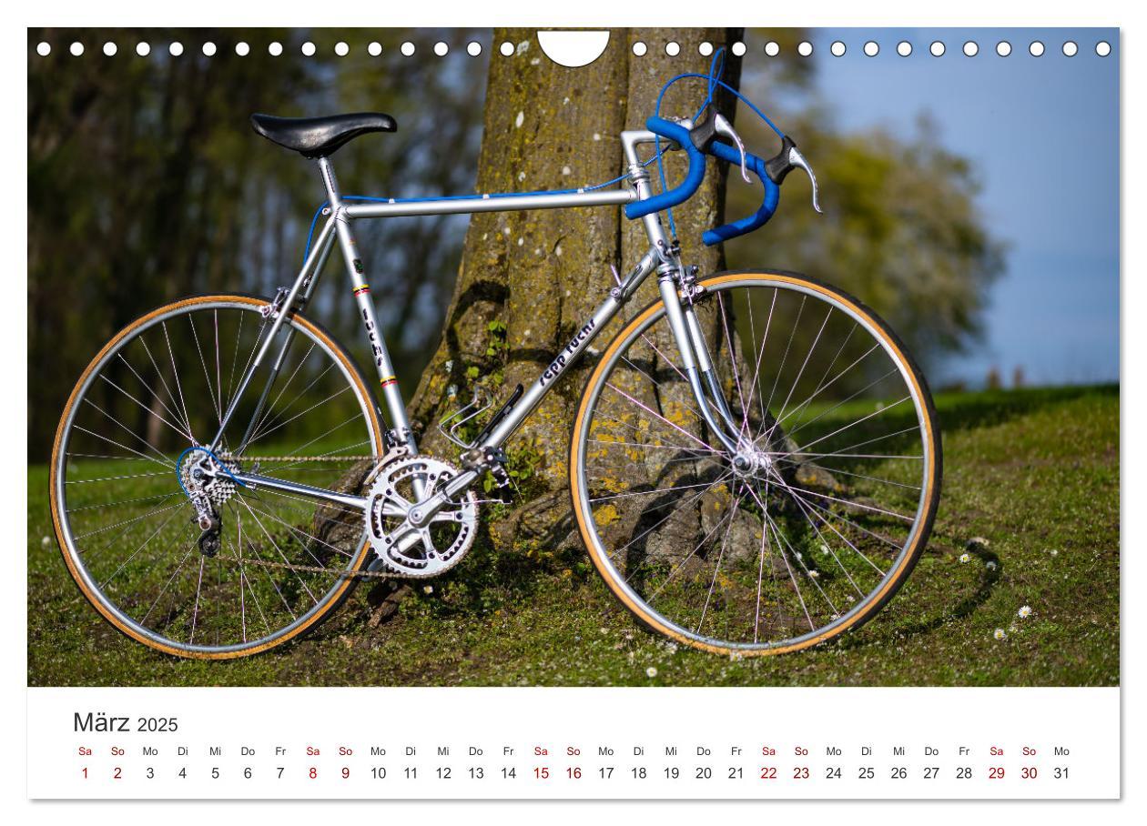 Bild: 9783435018604 | Stahlrenner - Rennrad-Klassiker aus Europa (Wandkalender 2025 DIN...