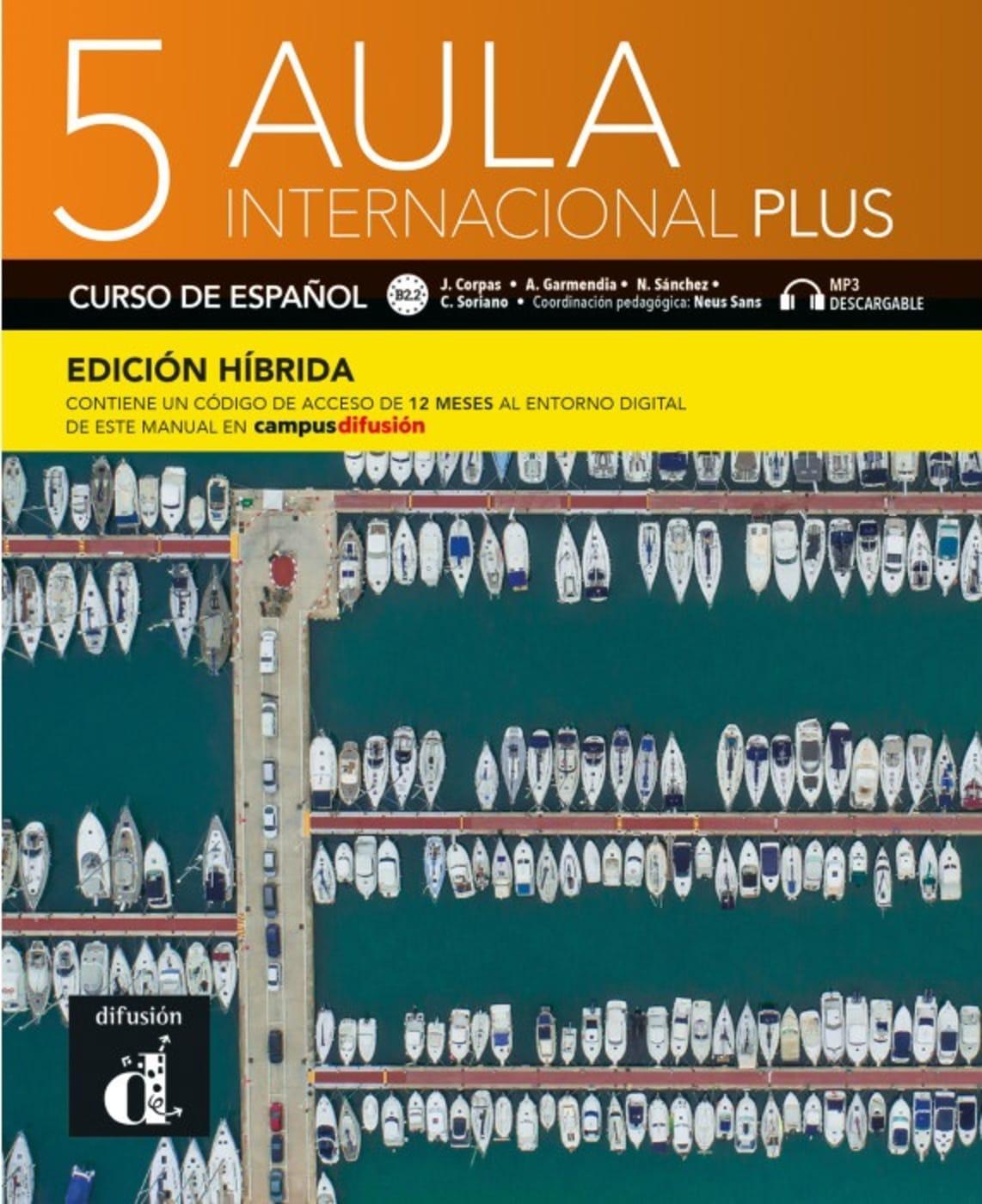 Cover: 9783125158344 | Aula internacional Plus 5 B2.2 - Edición híbrida | Taschenbuch | 2022