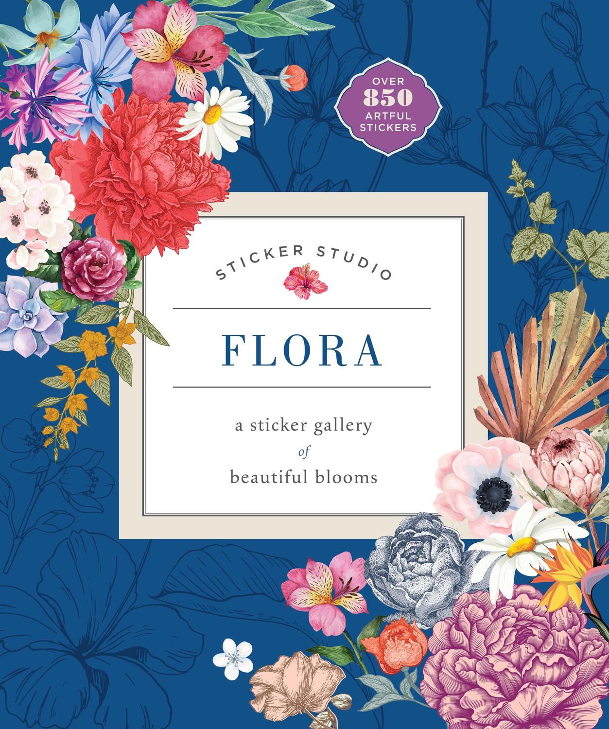 Cover: 9781250279477 | Sticker Studio: Flora: A Sticker Gallery of Beautiful Blooms | Buch