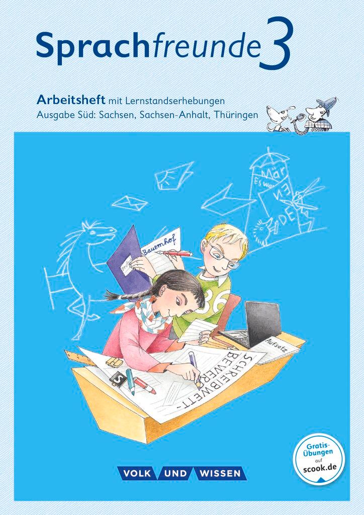 Cover: 9783060836567 | Sprachfreunde 3. Schuljahr. Arbeitsheft in Schulausgangsschrift....