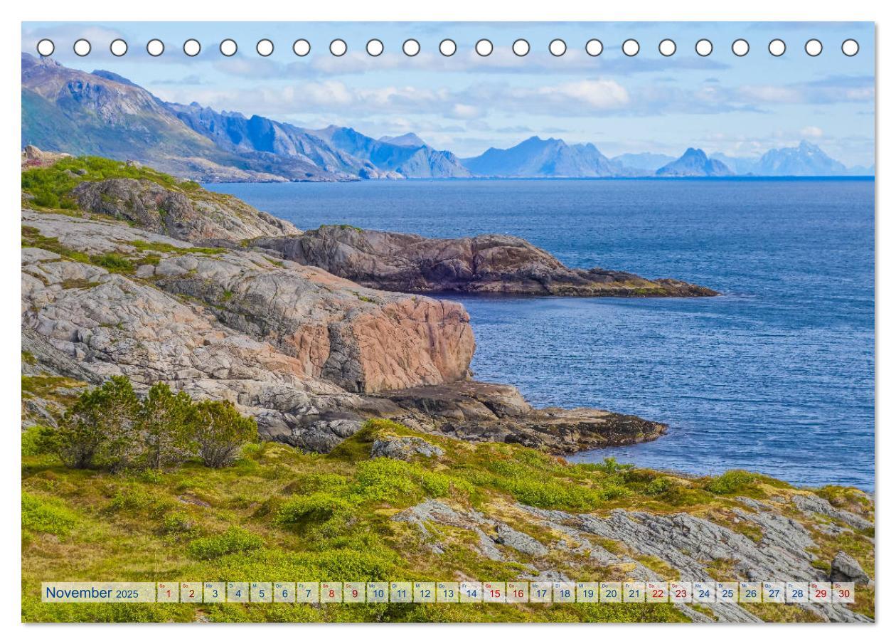 Bild: 9783435411887 | Die Lofoten - Eine Bilder-Reise (Tischkalender 2025 DIN A5 quer),...