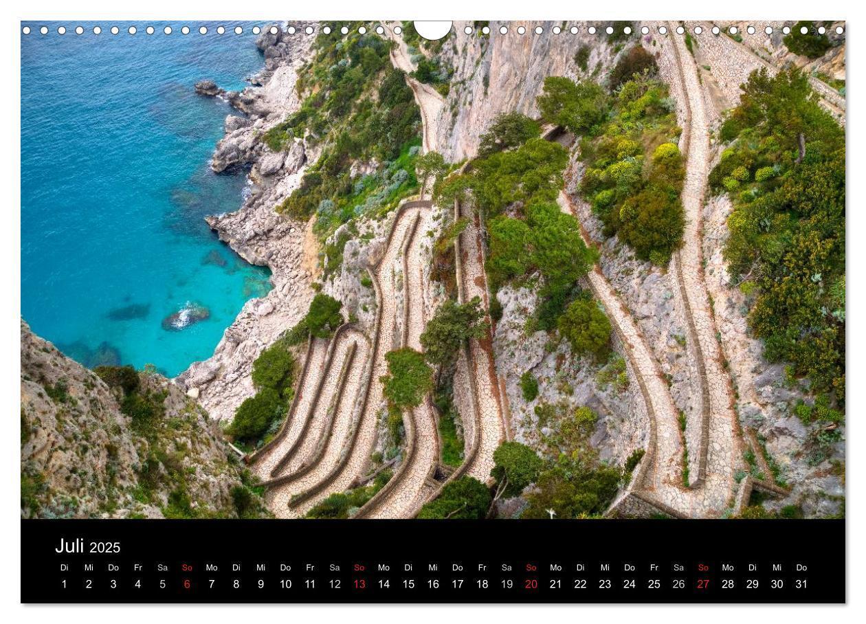 Bild: 9783435596034 | Amalfiküste und Capri (Wandkalender 2025 DIN A3 quer), CALVENDO...