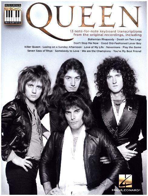 Cover: 888680045562 | Queen: Note-For-Note Keyboard Transcriptions | Songbook für Keyboard