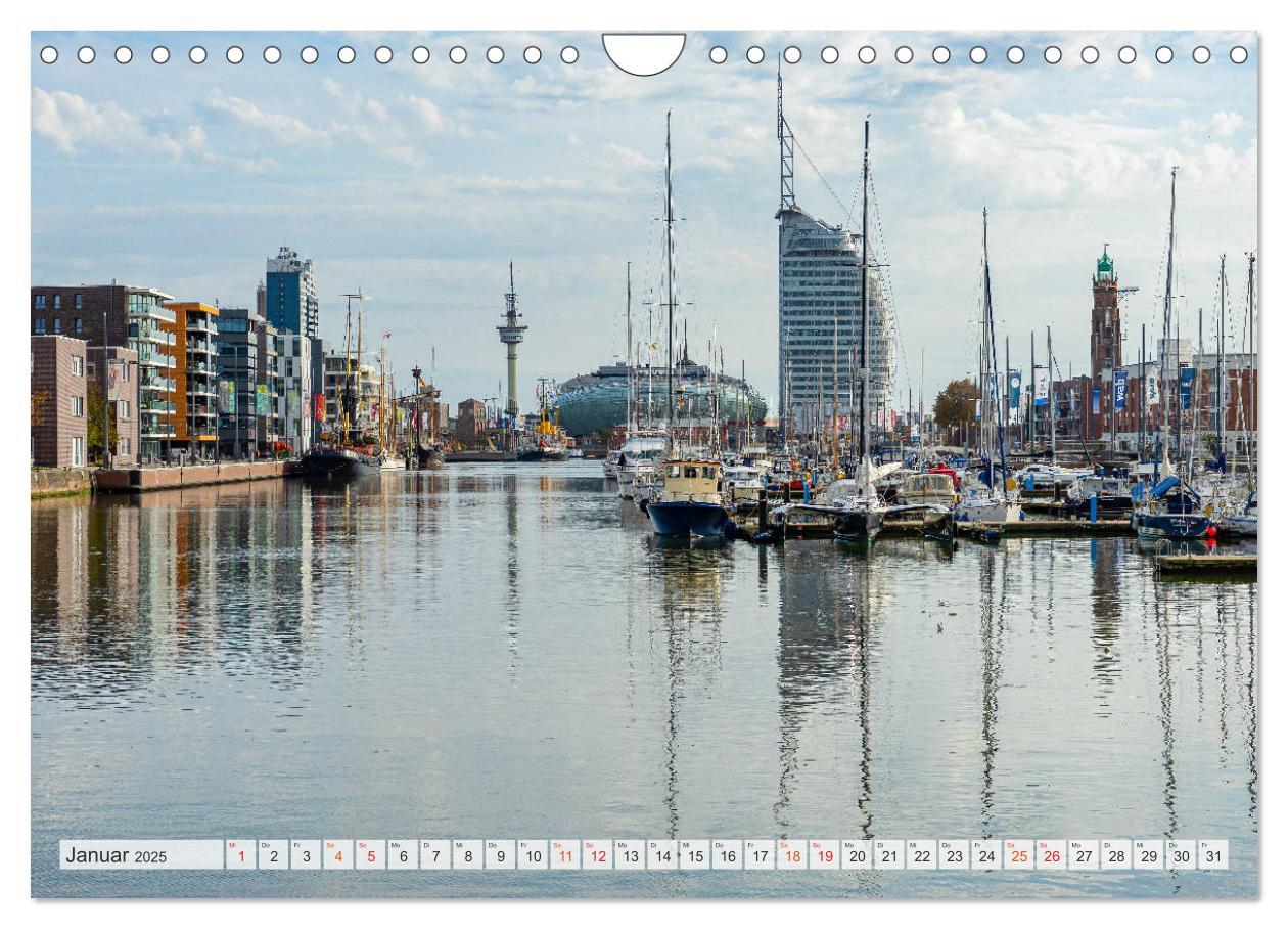 Bild: 9783435182817 | Bremerhaven Stadtansichten (Wandkalender 2025 DIN A4 quer),...