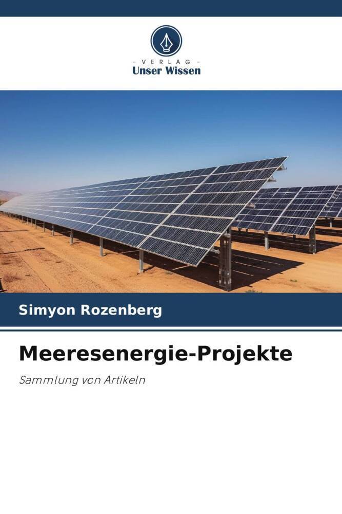 Cover: 9786206469346 | Meeresenergie-Projekte | Sammlung von Artikeln | Simyon Rozenberg