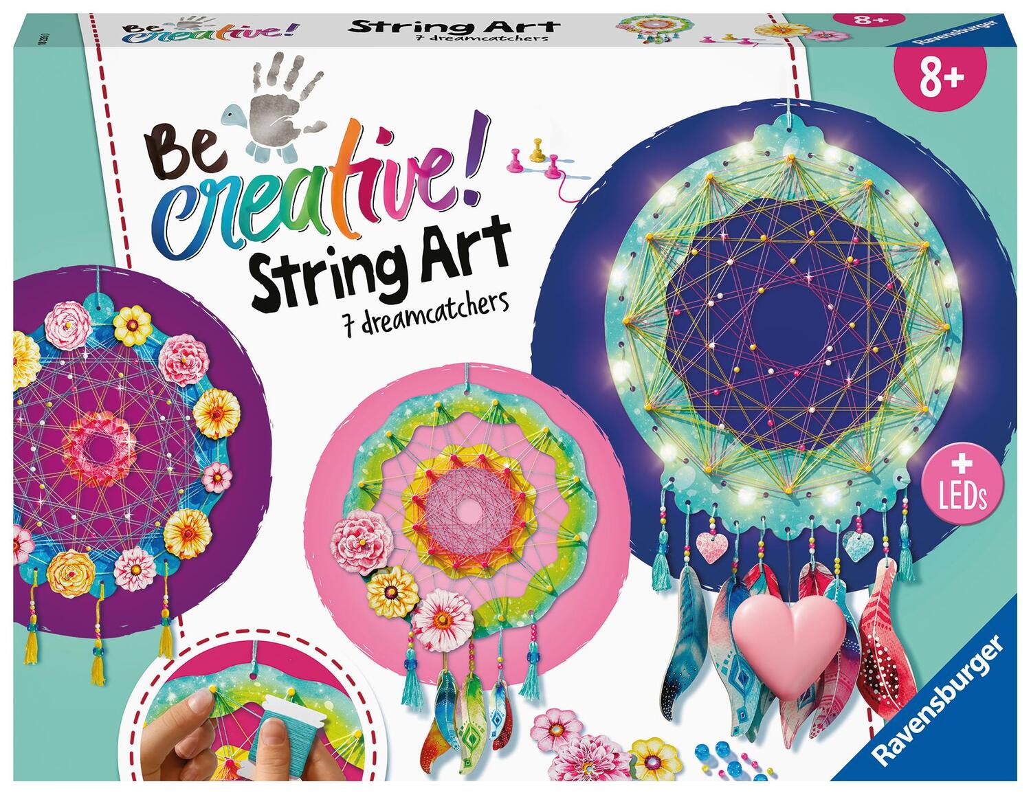 Cover: 4005556182350 | Be Creative String Art Traumfänger, Bastelset für Kinder ab 8...