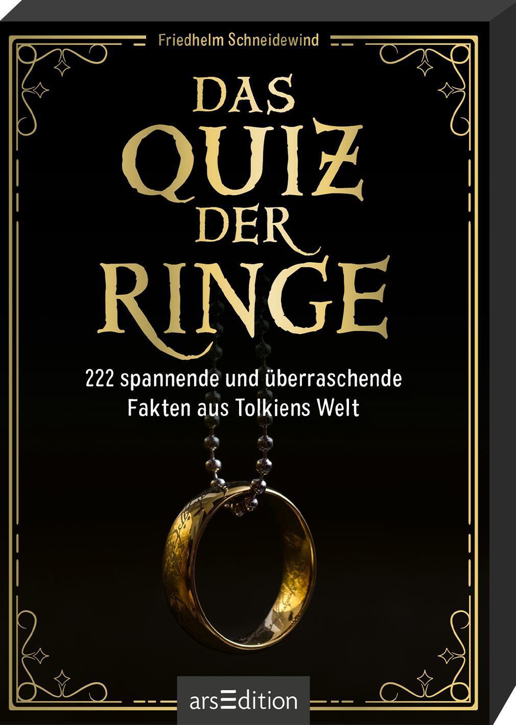 Cover: 4014489131670 | Das Quiz der Ringe | Friedhelm Schneidewind | Spiel | 111 S. | Deutsch