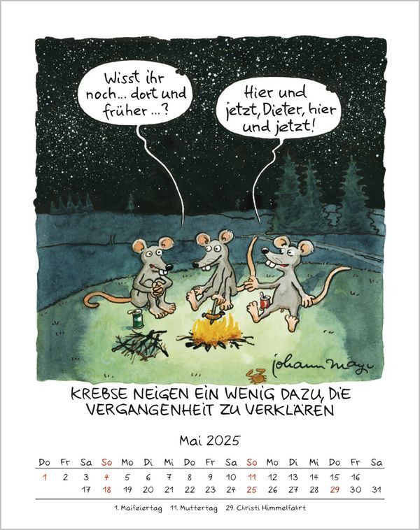 Bild: 9783731876656 | Krebs 2025 | Korsch Verlag | Kalender | Spiralbindung | 13 S. | 2025