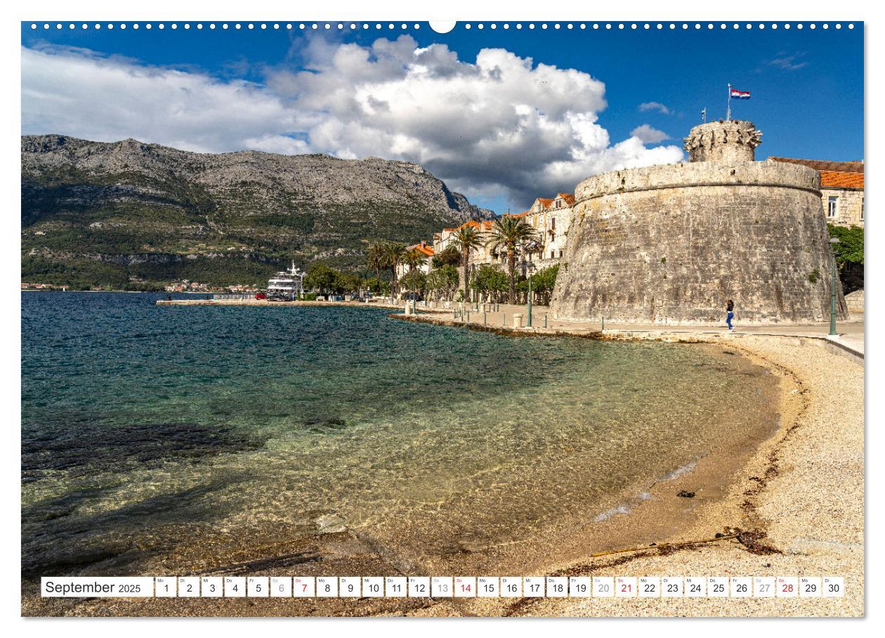 Bild: 9783457148808 | Kroatien - Korcula (Wandkalender 2025 DIN A2 quer), CALVENDO...