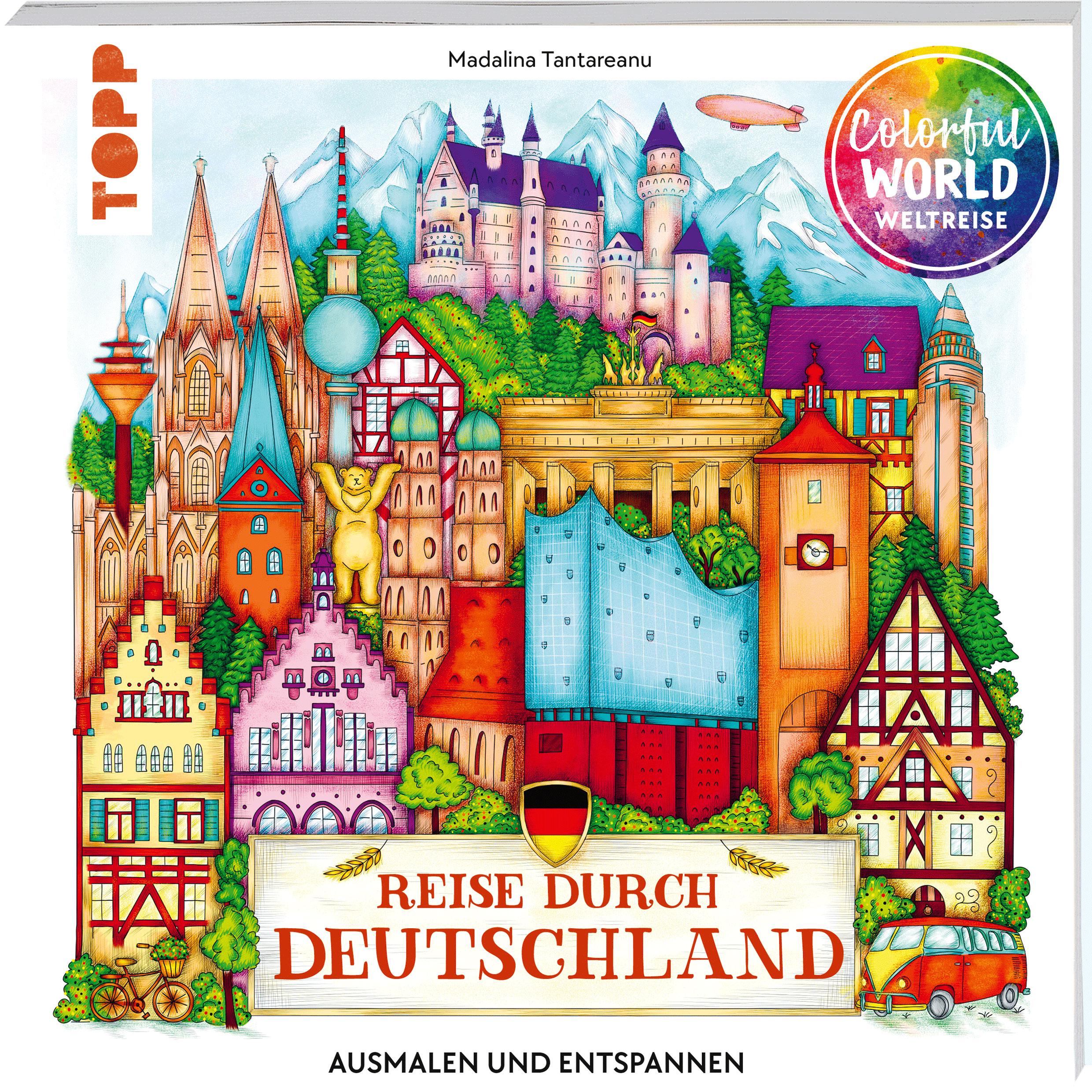 Cover: 9783735881816 | Colorful World Weltreise - Reise durch Deutschland | Tantareanu | Buch