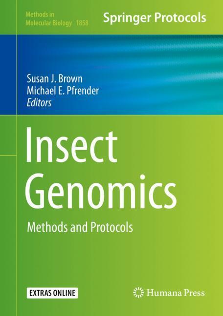 Cover: 9781493987740 | Insect Genomics | Methods and Protocols | Michael E. Pfrender (u. a.)