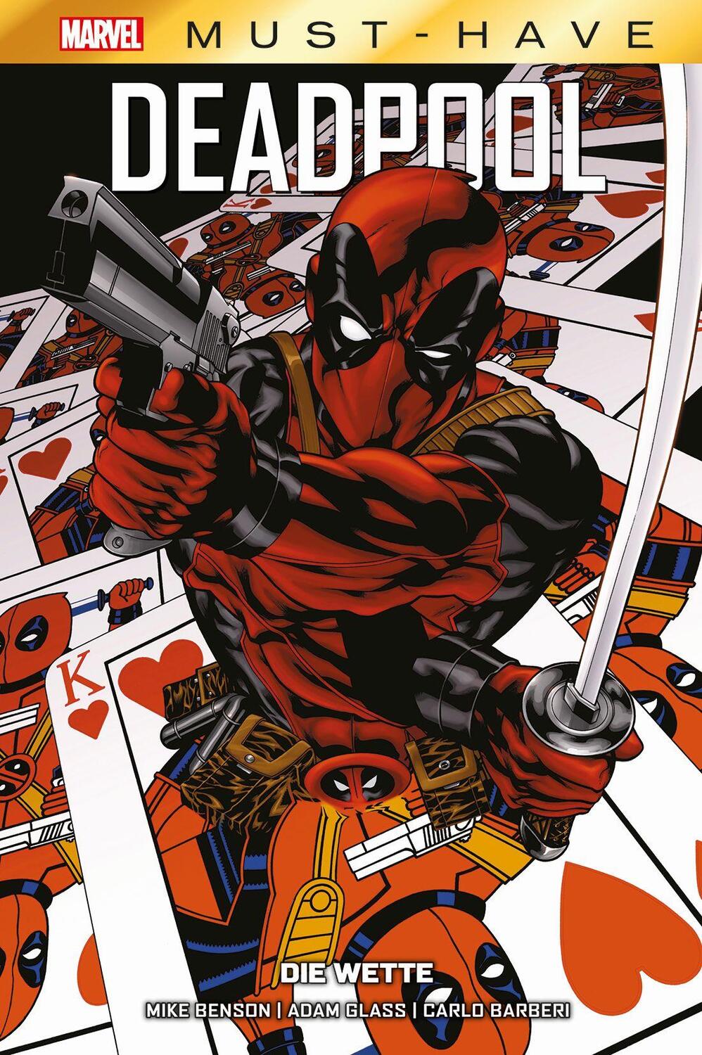 Cover: 9783741632044 | Marvel Must-Have: Deadpool - Die Wette | Mike Benson (u. a.) | Buch