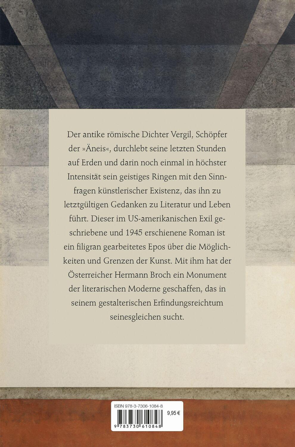 Bild: 9783730610848 | Der Tod des Vergil | Hermann Broch | Buch | Deutsch | 2022