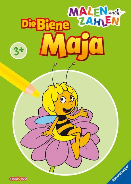 Cover: 9783473496709 | Die Biene Maja: Malen nach Zahlen ab 3 | Taschenbuch | Die Biene Maja