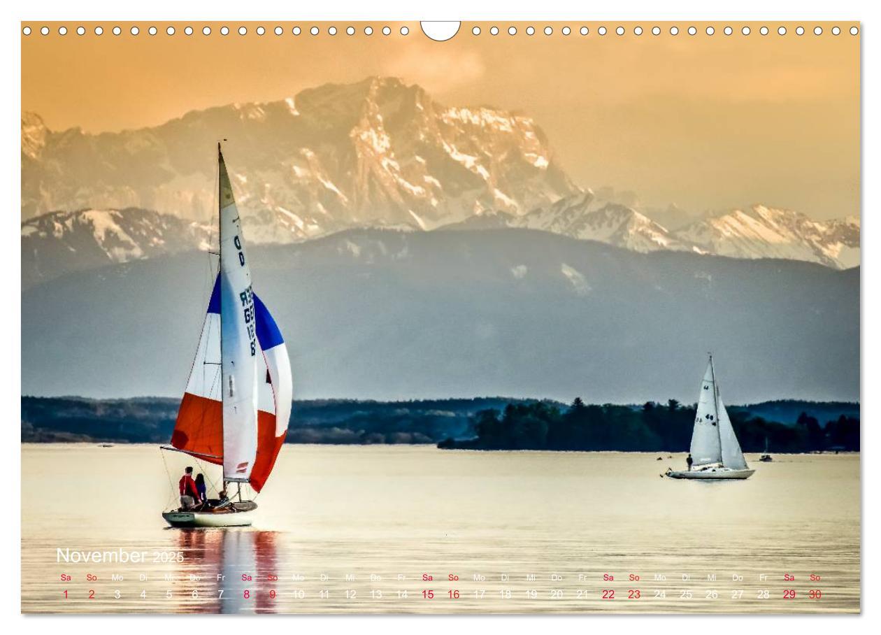 Bild: 9783435578108 | Impressionen vom Starnberger See (Wandkalender 2025 DIN A3 quer),...