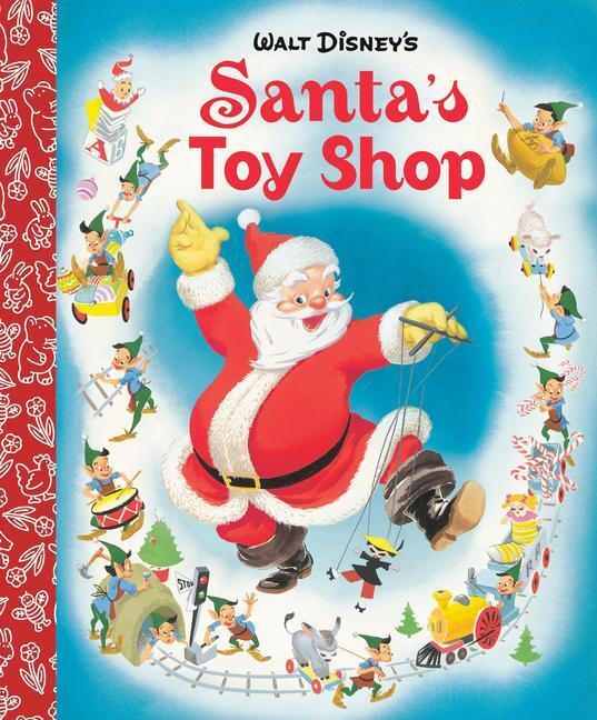 Cover: 9780736441117 | Santa's Toy Shop Little Golden Board Book (Disney Classic) | Books
