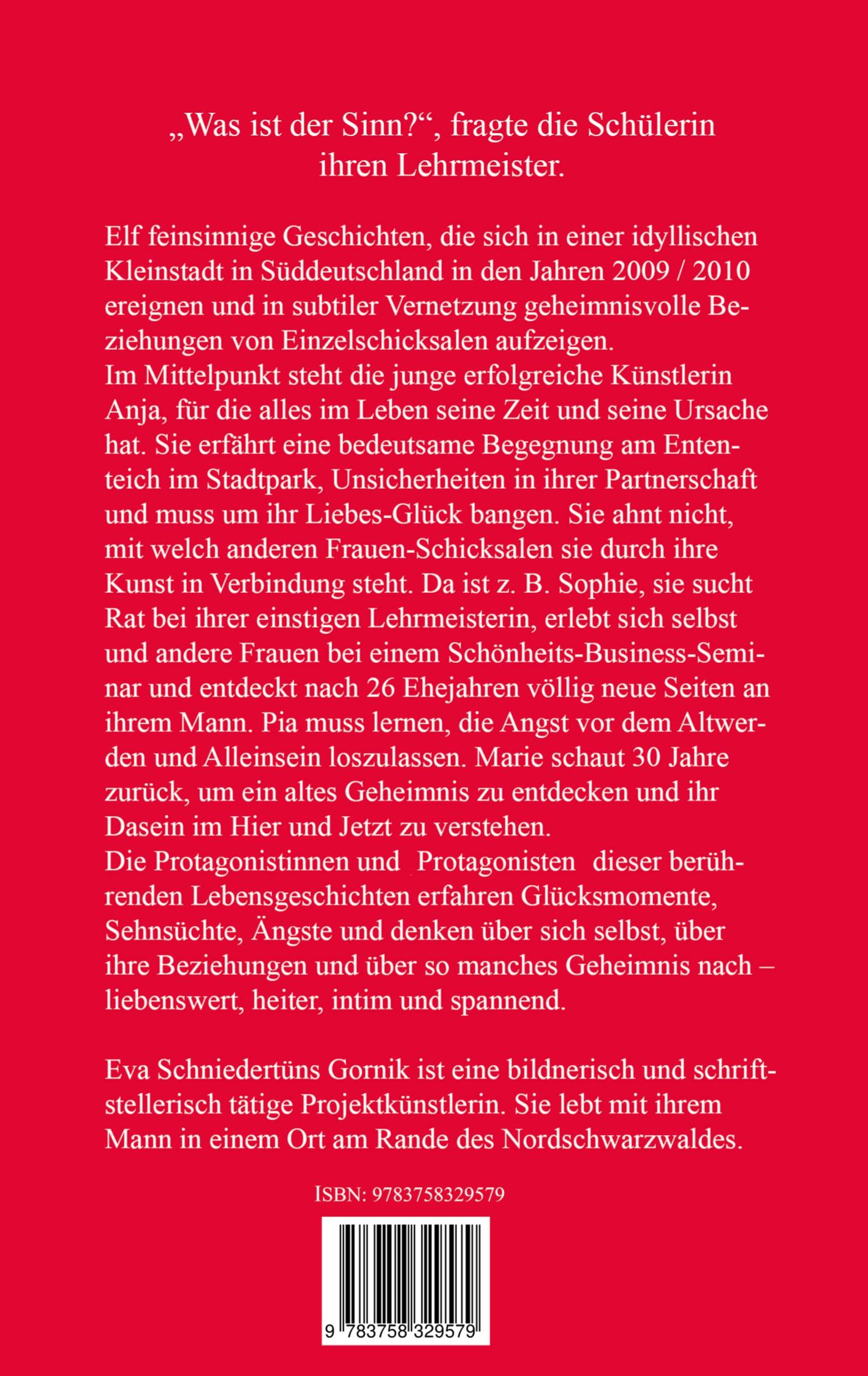 Rückseite: 9783758329579 | Die Enten im Teich | Geschichten über Frauen, Liebe und Selbstfindung