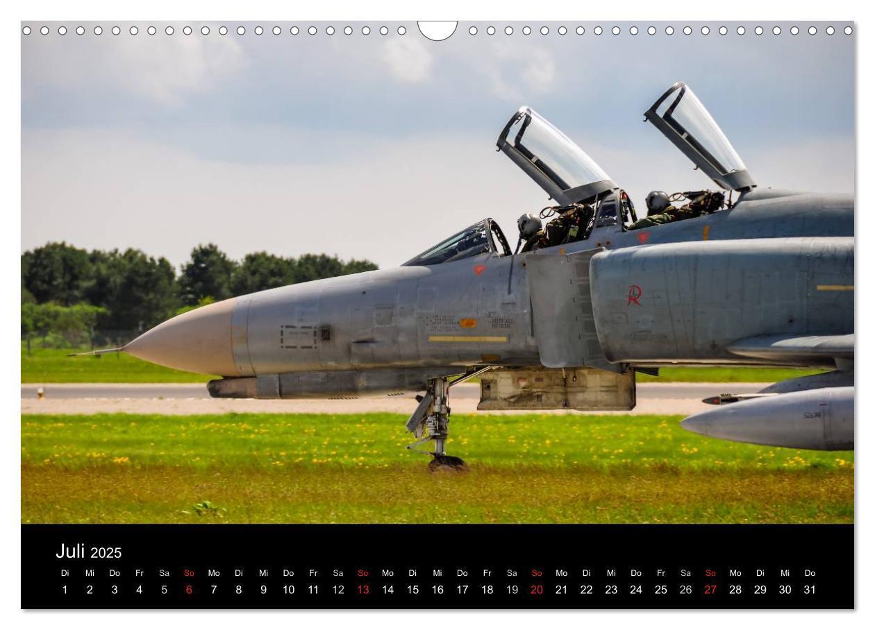 Bild: 9783435714179 | Phantoms bei der Luftwaffe (Wandkalender 2025 DIN A3 quer),...