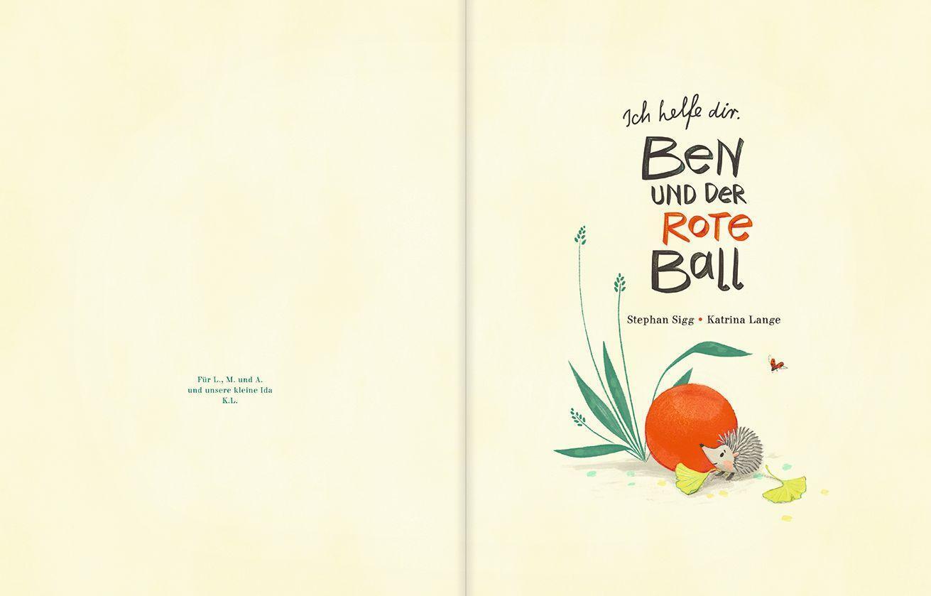Bild: 9783961571673 | Ich helfe Dir | Ben und der rote Ball | Stephan Sigg | Buch | Deutsch
