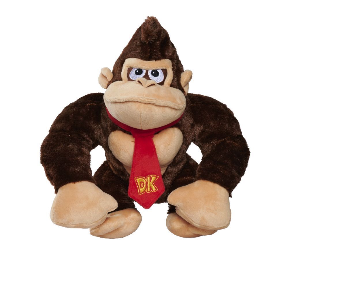Bild: 4006592088767 | Super Mario Donkey Kong Plüsch, 27cm | Stück | EAN-Hänger | 109231531