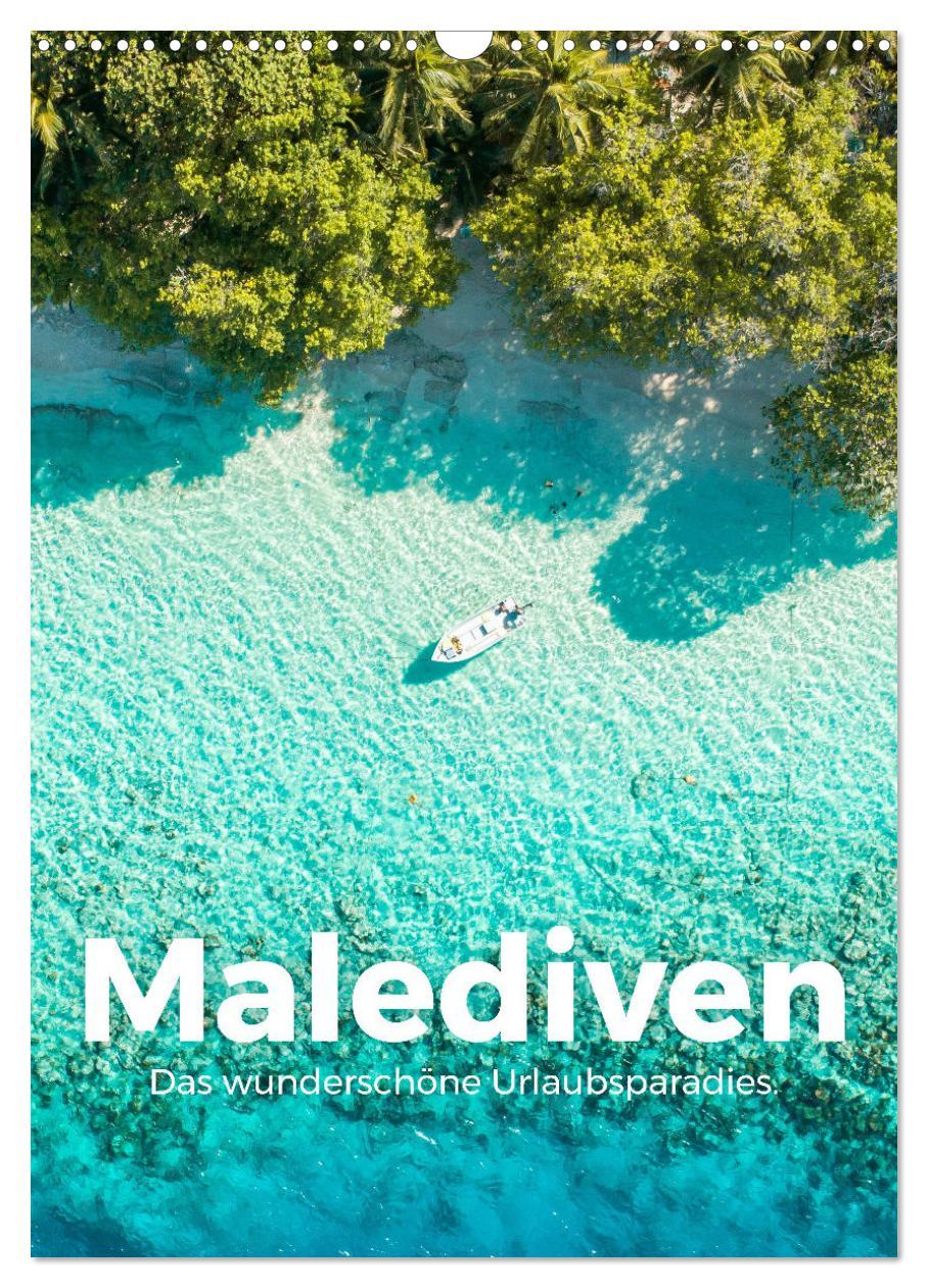 Cover: 9783435914999 | Malediven - Das wunderschöne Urlaubsparadies. (Wandkalender 2025...