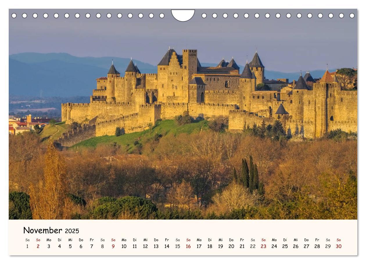 Bild: 9783435456055 | Cite von Carcassonne - Zeitreise ins Mittelalter (Wandkalender 2025...