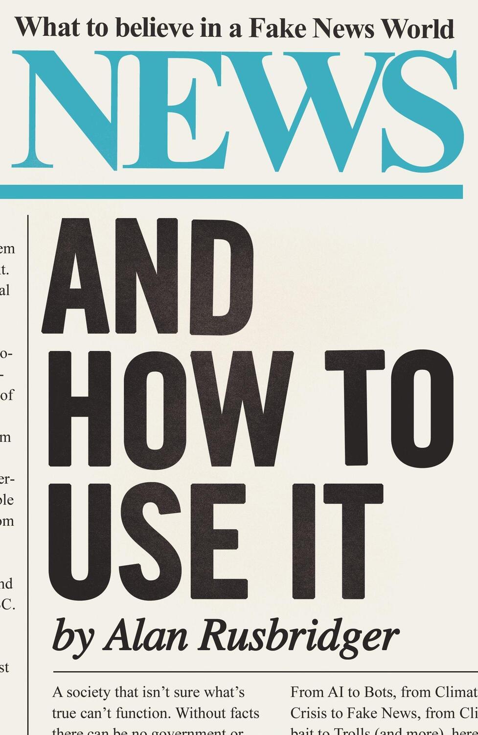 Cover: 9781838851613 | News and How to Use It: What to Believe in a Fake News World | Buch