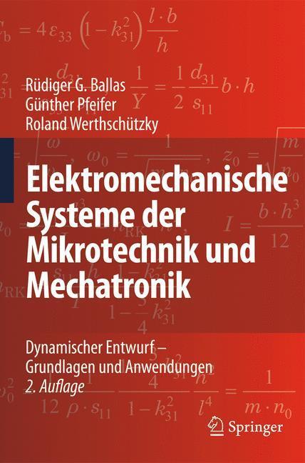 Cover: 9783540893172 | Elektromechanische Systeme der Mikrotechnik und Mechatronik | Buch