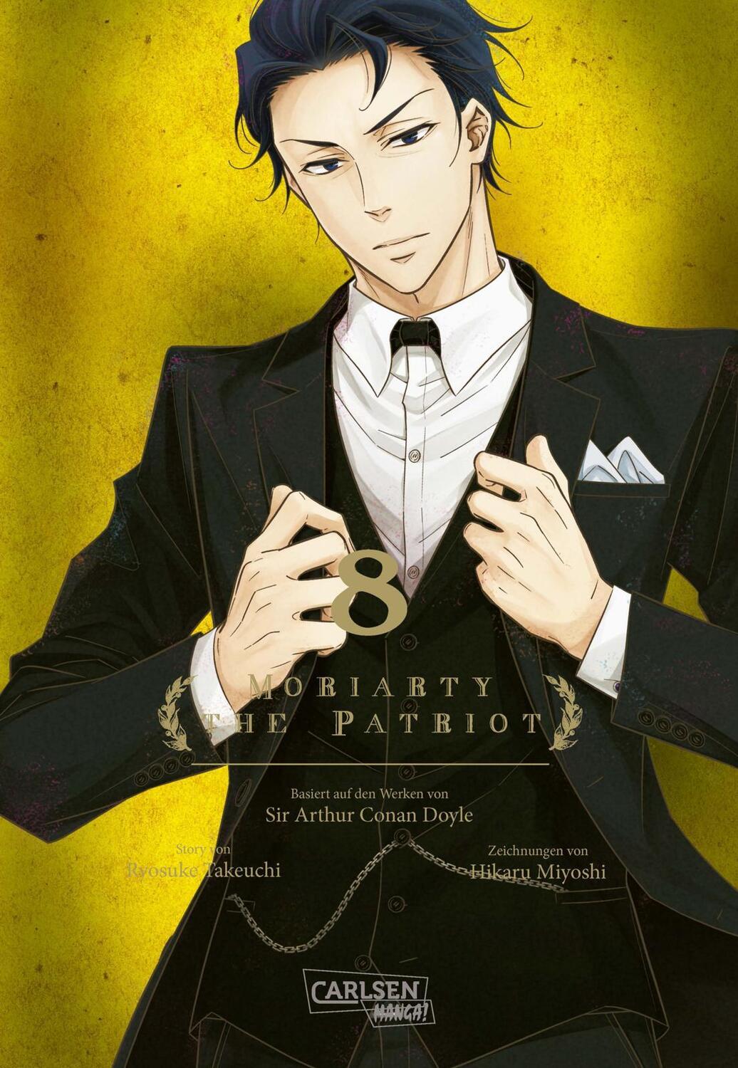 Cover: 9783551731104 | Moriarty the Patriot 8 | Hikaru Miyoshi (u. a.) | Taschenbuch | 210 S.