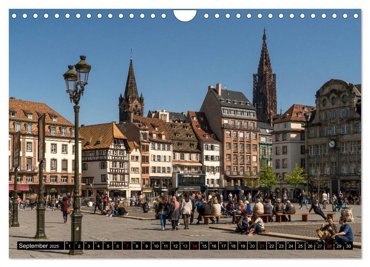 Bild: 9783435467990 | Frankreich - Strasbourg (Wandkalender 2025 DIN A4 quer), CALVENDO...