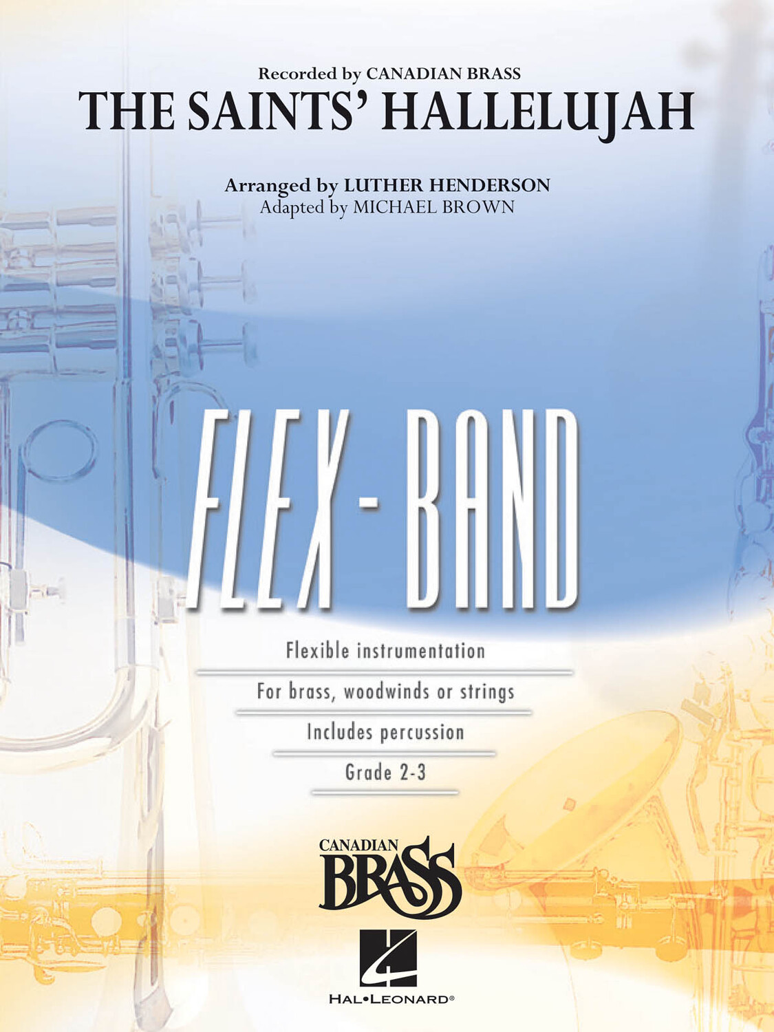 Cover: 888680075804 | The Saints' Hallelujah (Canadian Brass version) | Flex-Band Grade 3