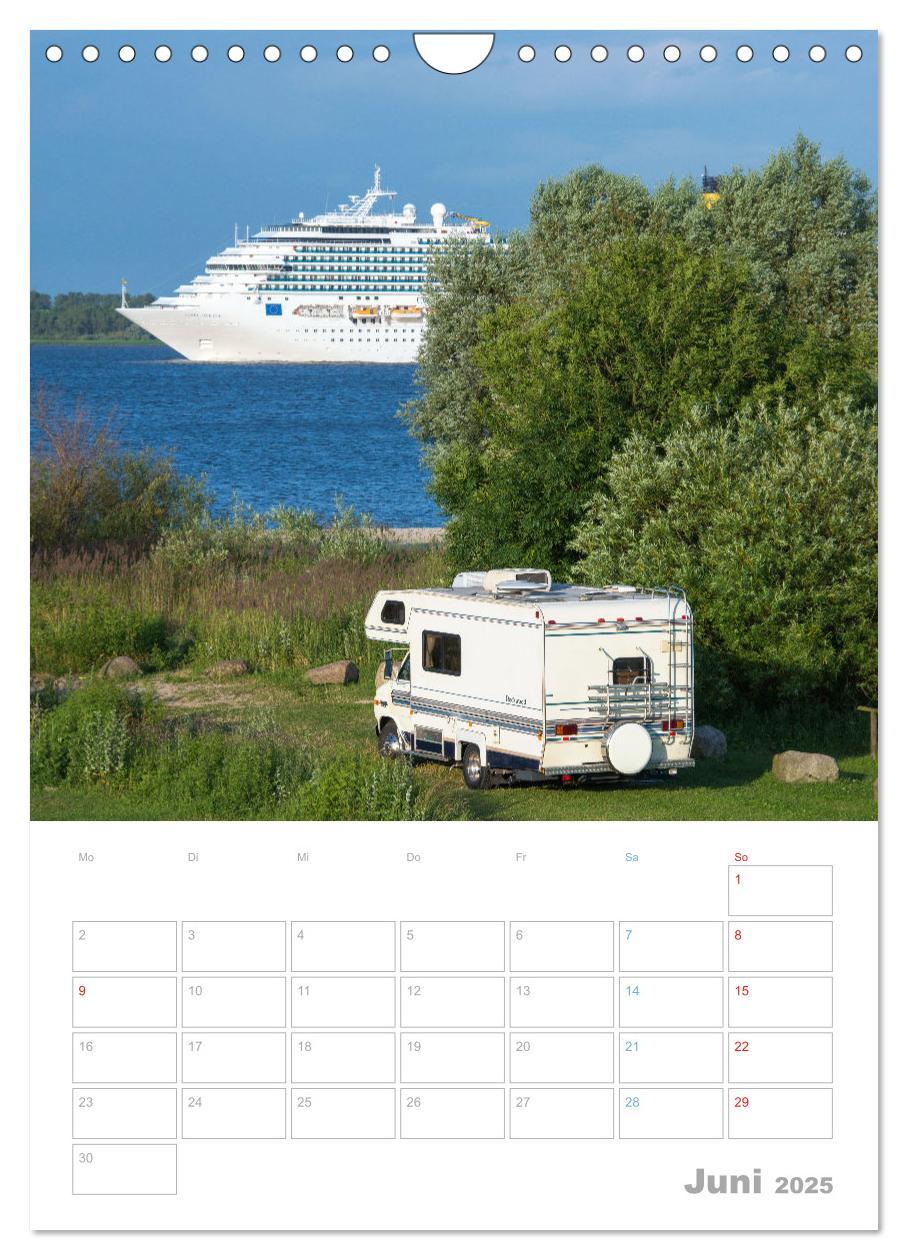 Bild: 9783435923441 | CAMPING-GLÜCK - Dein Urlaubsplaner (Wandkalender 2025 DIN A4 hoch),...