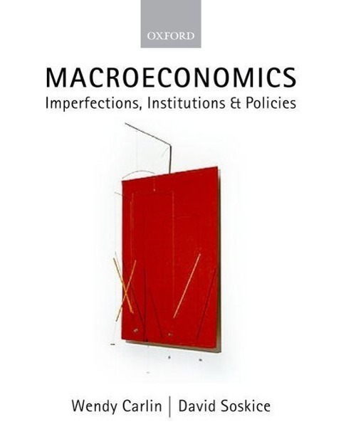 Cover: 9780198776222 | Macroeconomics | Imperfections, Institutions, and Policies | Buch