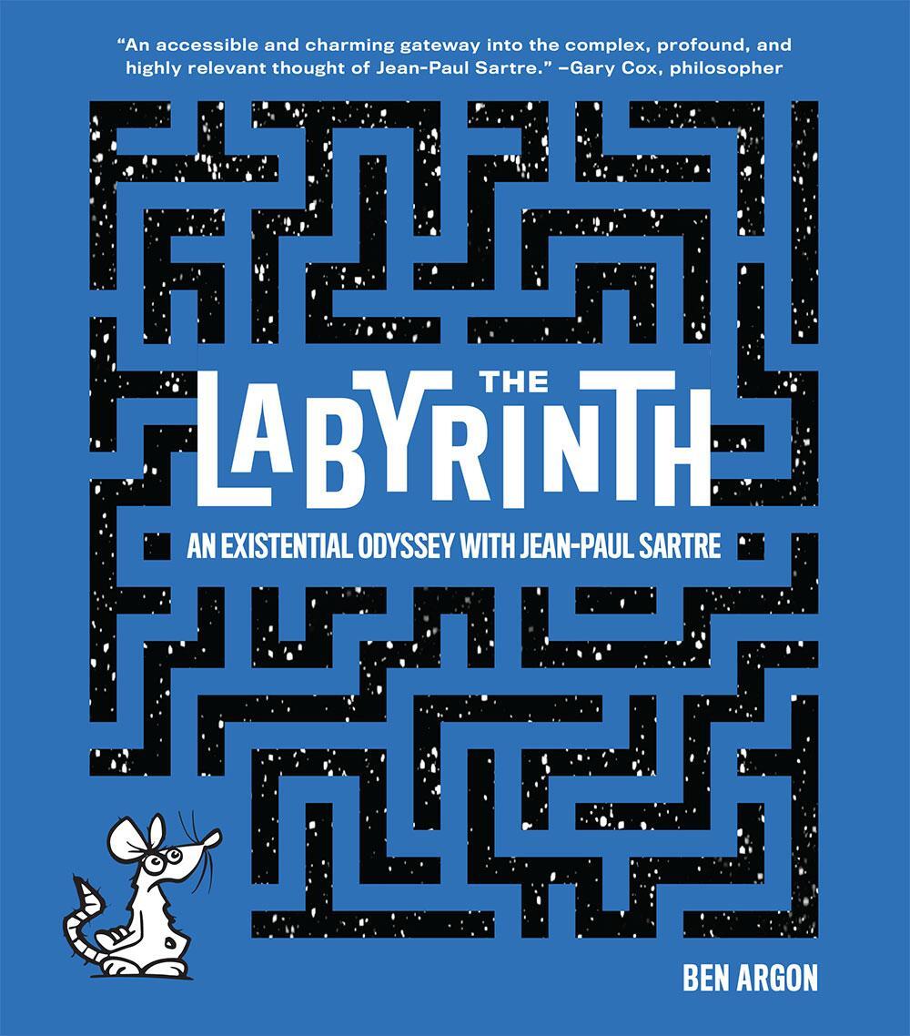 Cover: 9781419740022 | The Labyrinth: An Existential Odyssey with Jean-Paul Sartre | Argon