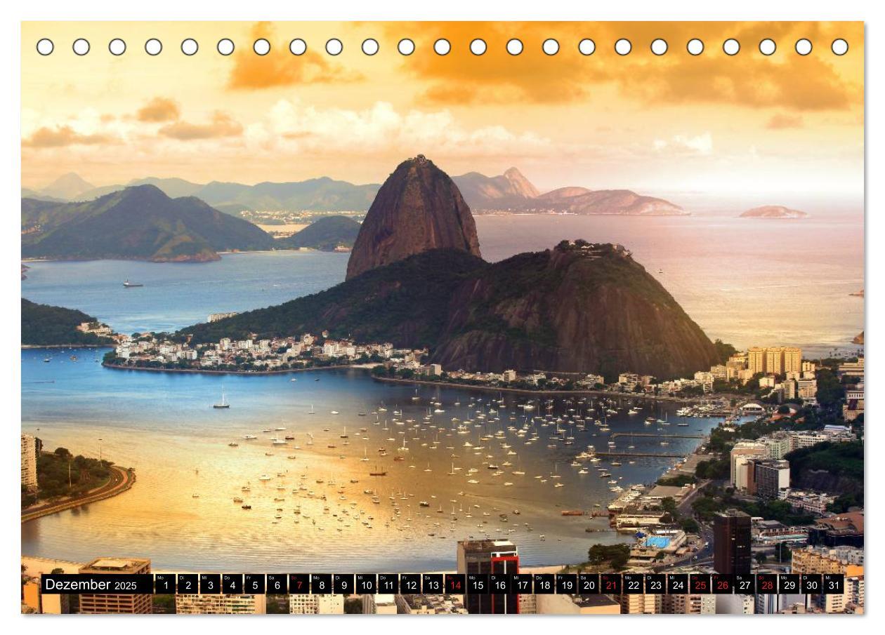 Bild: 9783435702152 | Brasilien. Sonne, Natur und Samba (Tischkalender 2025 DIN A5 quer),...