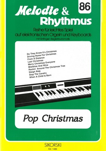 Cover: 9790003028552 | Melodie &amp; Rhythmus, Heft 86: Pop Christmas | Songbuch (E-Orgel) | Buch