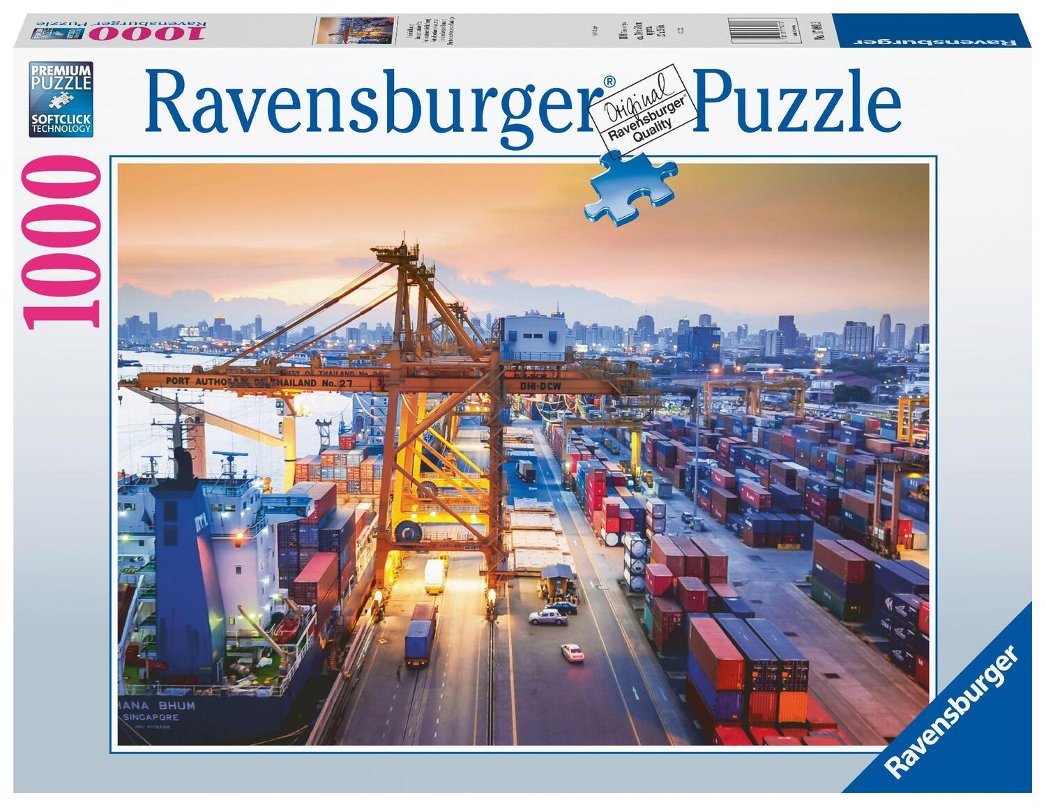 Cover: 4005556170913 | Ravensburger Puzzle 17091 Hafen 1000 Teile Puzzle | Spiel | Deutsch