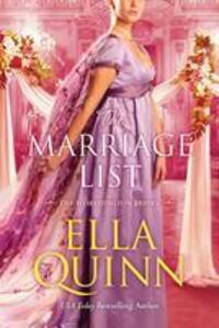 Cover: 9781420154467 | The Marriage List: An Opposites Attract Regency Romance | Ella Quinn