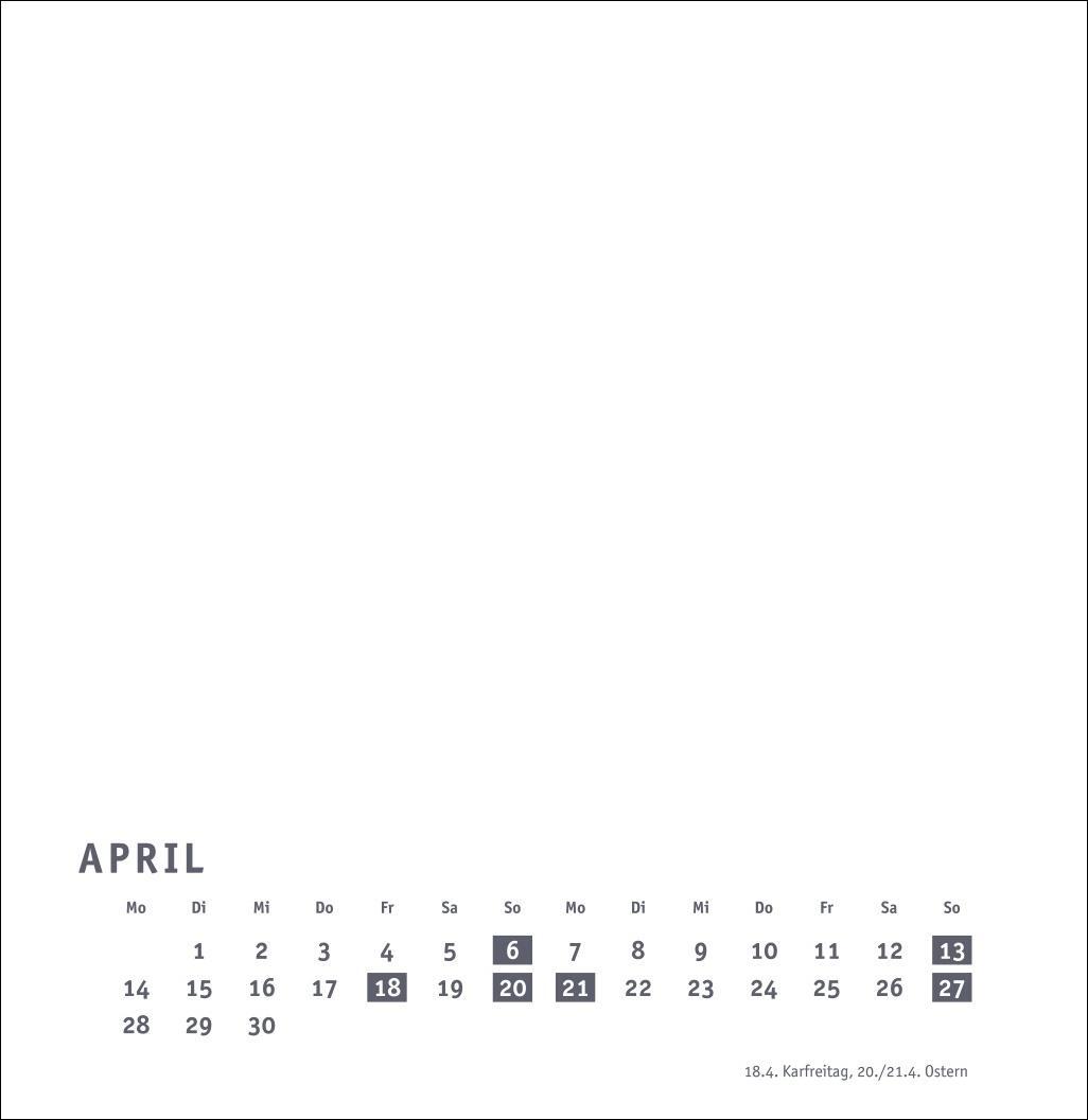 Bild: 9783756407859 | Premium-Bastelkalender weiß groß 2025 | Kalender | Spiralbindung