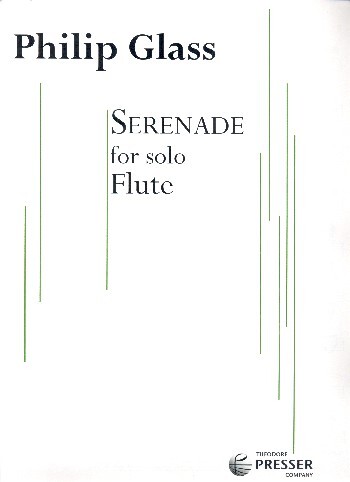 Cover: 9781598068016 | Serenade | Philip Glass | Buch | Theodore Presser Company