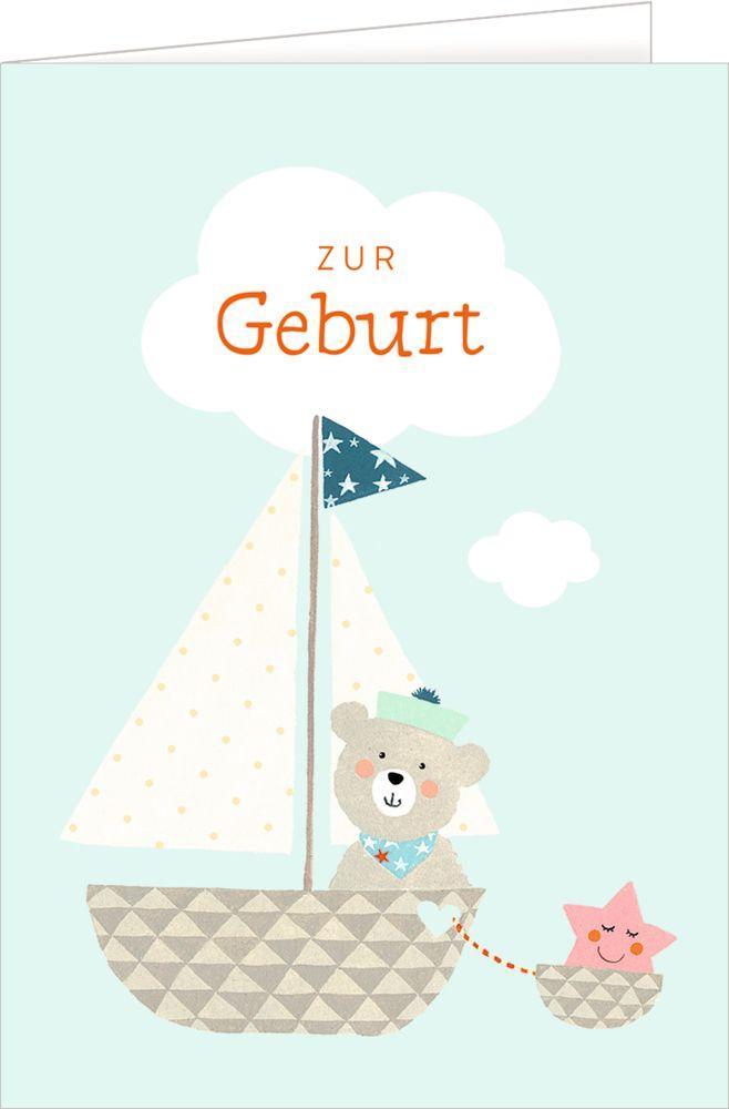 Bild: 4050003948850 | Grußkarten | Hallo Baby (4 Designs) | Anne Mußenbrock | 4 S. | Deutsch