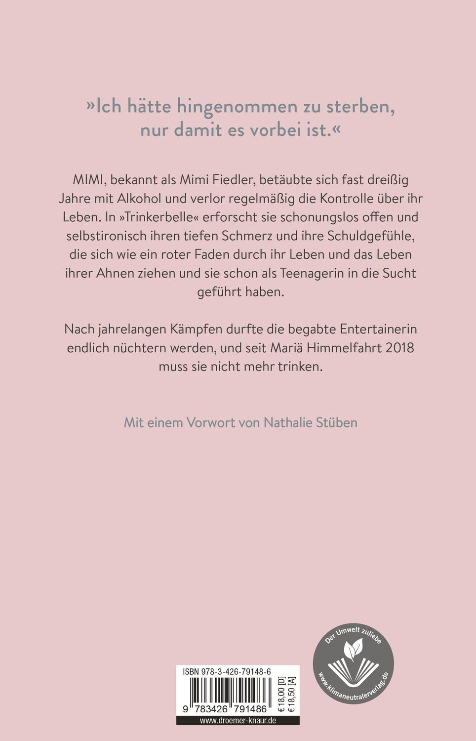 Rückseite: 9783426791486 | Trinkerbelle | Mimi | Taschenbuch | Deutsch | 2023 | Knaur Taschenbuch