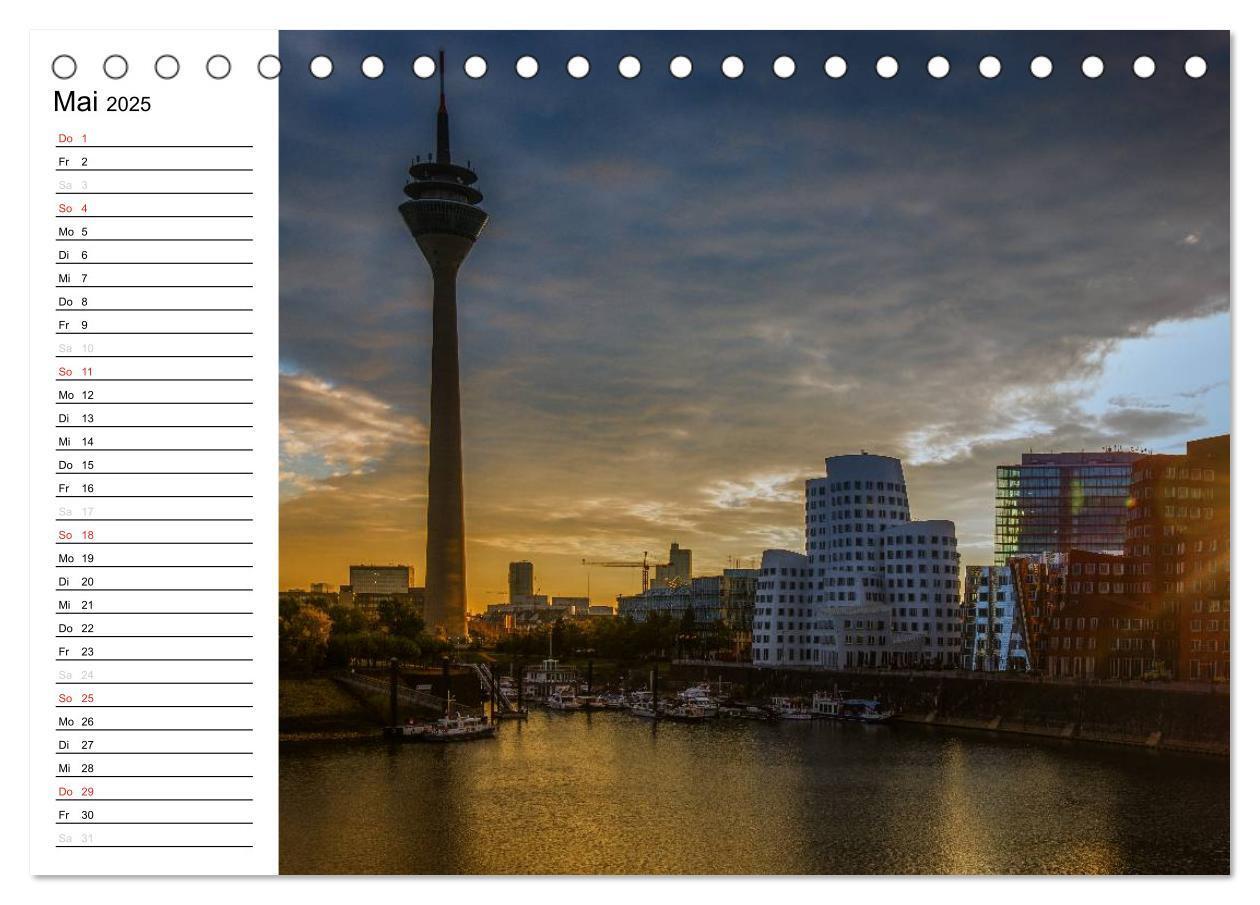 Bild: 9783435534500 | Düsseldorf - Impressionen (Tischkalender 2025 DIN A5 quer),...