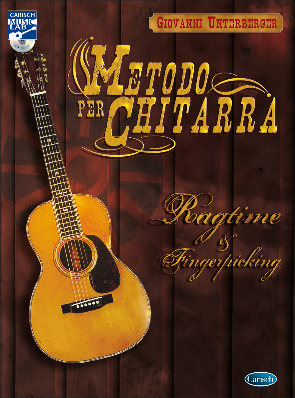 Cover: 9788850709731 | Metodo Per Chitarra Ragtime &amp; Fingerstyle | Giovanni Unterberger